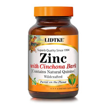 Цинк Zinc with Cinchona Bark Lidtke 90 капсул Цинк Zinc with Cinchona Bark Lidtke 90 капсул
