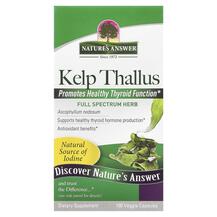 Kelp Thallus Таллус Nature's Answer 100 капсул