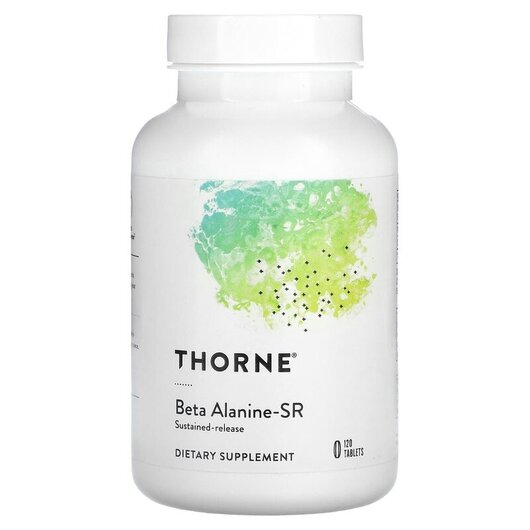 Основное фото товара Thorne, Бета Аланин, Beta Alanine-SR, 120 таблеток