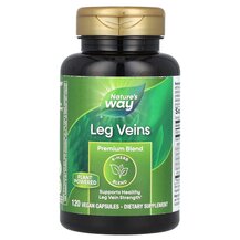 Leg Veins Поддержка вен ног Nature's Way 120 капсул Leg Veins Поддержка вен ног Nature's Way 120 капсул