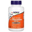 Фото товару L-Theanine Double Strength 200 mg Фото товару NOW Foods, L-Theanine Double Strength, L-Теанін 200 мг, 120 капсу