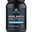 Фото товару Bone Broth Protein Vanilla Фото товару Ancient Nutrition, Bone Broth Protein Vanilla, Протеїн, 34.7 oz