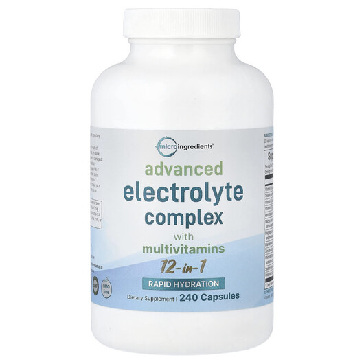 Основне фото товару Advanced Electrolyte Complex With Multivitamins, Вітаміни, 240 ка
