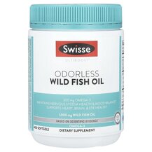 Ultiboost Odorless Wild Fish Oil 1000 mg Омега 3 Swisse