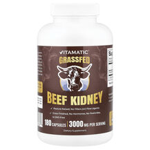 Яловичі органи Grassfed Beef Kidney, 500 mg Vitamatic Яловичі органи Grassfed Beef Kidney, 500 mg Vitamatic