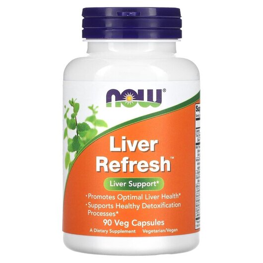 Основное фото товара NOW Foods, Поддержка печени, Liver Refresh Liver Support, 90 капс
