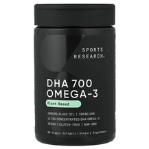 ДГК DHA 700 Omega-3 Plant-Based Sports Research 90 капсул