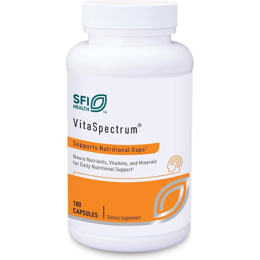 Основне фото товару Vitaspectrum Capsule Formula Основне фото товару SFI Health, Vitaspectrum Capsule Formula, Мультивітаміни, 180 кап