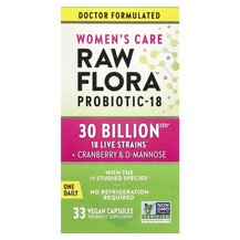 Women's Care Raw Flora Probiotic-18 Пробиотики для женщин