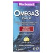 Фото товара Рыбий жир Омега-3, Natural Omega-3 Heart Formula, 120 капсул