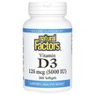 Фото товара Natural Factors, Витамин D3, Vitamin D3 125 mcg 5000 IU, 360 капс