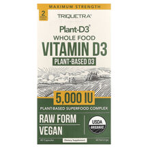 Plant-D3 Whole Food Vitamin D3 Витамин D3 Triquetra Health