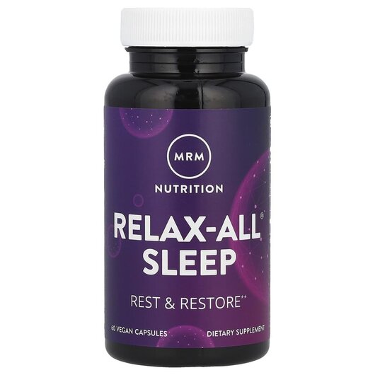 Основное фото товара MRM, Поддержка сна, Relax-All Sleep, 60 капсул