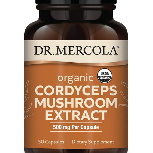 Основное фото товара Organic Cordyceps Mushroom Extract Основное фото товара Грибы Кордицепс, Organic Cordyceps Mushroom Extract, 30 капсул
