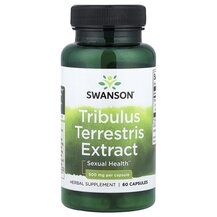 Tribulus Terrestris Extract 500 mg Трибулус Swanson