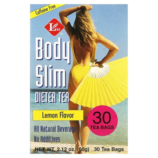 Основне фото товару Body Slim Dieter Tea Lemon 60 g Основне фото товару Body Slim Dieter Tea Lemon, Чай для схуднення, 30 пакетиків