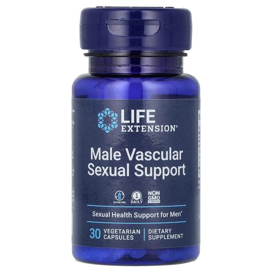 Основне фото товару Male Vascular Sexual Support Основне фото товару Male Vascular Sexual Support, Підтримка Лібідо, 30 капсул