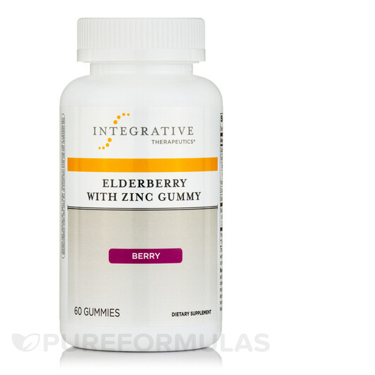 Основное фото товара Elderberry with Zinc Gummy Berry Основное фото товара Цинк, Elderberry with Zinc Gummy Berry, 60 таблеток