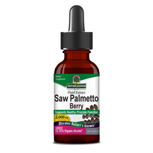 Основное фото товара Saw Palmetto Berry Extract Основное фото товара Nature's Answer, Со Пальметто, Saw Palmetto Berry Extract, 3