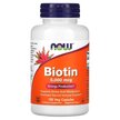 Фото товара NOW Foods, Биотин 5000 мкг, Biotin 5000 mcg, 120 капсул