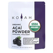 Фото товару Koyah, Organic A&ccedil;a&iacute; Powder, Ягоди Асаї, 150 г