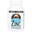 Фото товару Source Naturals, Zinc 50 mg, Цинк, 100 таблеток