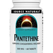 Фото товара Source Naturals, Пантетин, Pantethine, 60 таблеток
