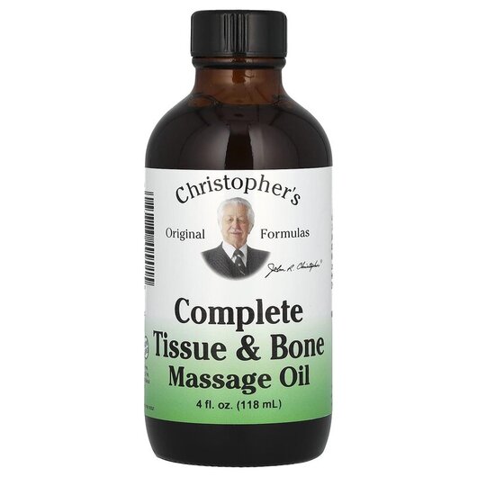 Основне фото товару Complete Tissue & Bone Massage Oil, Зміцнення кісток, 118 мл