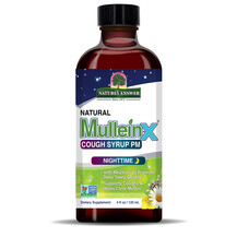 Natural Mullein-X Cough Syrup PM - Nighttime Formula Сироп