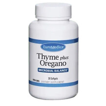 Thyme plus Oregano Травяные добавки EuroMedica 30 капсул