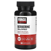 Берберин Berberine 500 mg Force Factor 60 капсул