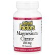 Фото товара Natural Factors, Магний Цитрат, Magnesium Citrate 150 mg, 90 капс