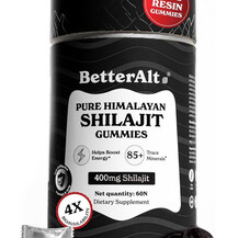 Шилайт Pure Shilajit Resin Gummies BetterAlt 60 таблеток