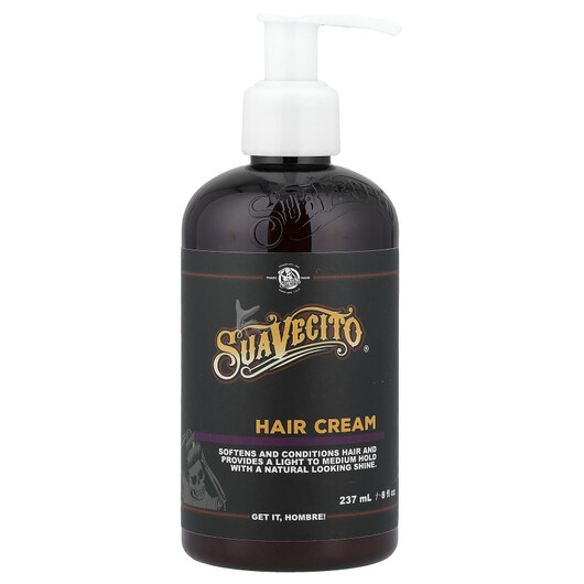 Основне фото товару Suavecito, Hair Cream, Гель, крем для укладки волосся, 237 мл