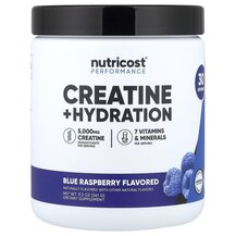 Performance Creatine + Hydration Blue Raspberry Nutricost