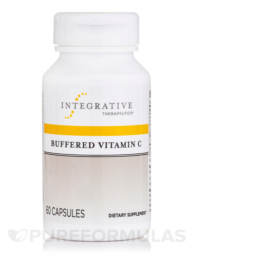 Основне фото товару Integrative Therapeutics, Buffered Vitamin C, Вітамін C, 60 капсу