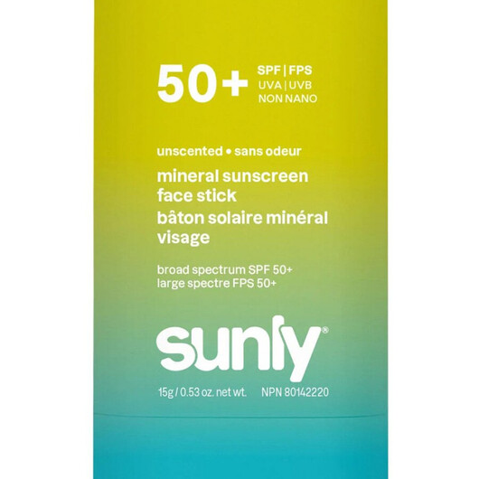 Основне фото товару Sunly Mineral Sunscreen Face Stick SPF Основне фото товару Sunly Mineral Sunscreen Face Stick SPF, Сонцезахисний засіб, 0.53