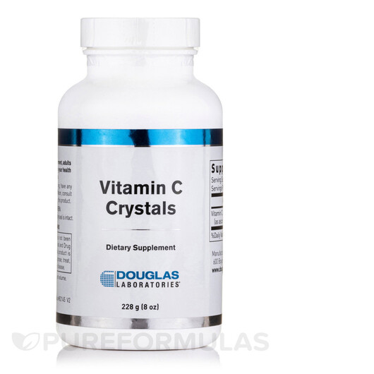 Основное фото товара Douglas Laboratories, Витамин C, Vitamin C Crystals, 226 г