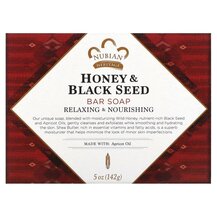 Черное Мыло Honey & Black Seed Bar Soap Nubian Heritage Черное Мыло Honey & Black Seed Bar Soap Nubian Heritage