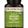 Фото товару Organic Ginkgo Biloba Фото товару Dr. Mercola, Organic Ginkgo Biloba, Гінкго Білоба, 30 капсул