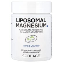 Магній Liposomal Magnesium CodeAge 90 капсул Магній Liposomal Magnesium CodeAge 90 капсул