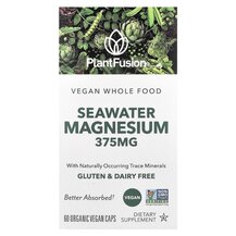 Магній SeaWater Magnesium 375 mg PlantFusion