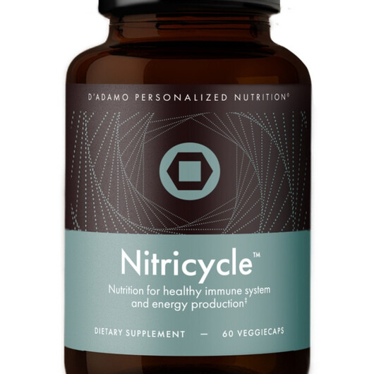 Основне фото товару Nitricycle Основне фото товару D'Adamo Personalized Nutrition, Nitricycle, L-Аргінін, 60 ка