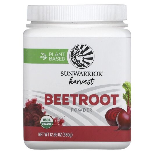 Основное фото товара Beetroot Powder Основное фото товара Sunwarrior, Красная свекла, Beetroot Powder, 360 г