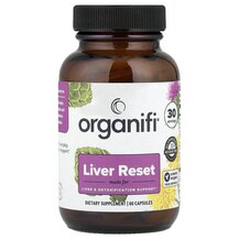 Liver Reset Поддержка печени Organifi 60 капсул