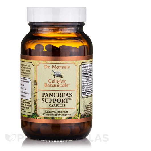 Основное фото товара Pancreas Support Capsules Основное фото товара Поддержка поджелудочной, Pancreas Support Capsules, 90 капсул