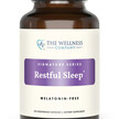 Фото товару Restful Sleep Фото товару The Wellness Company, Restful Sleep, Підтримка сну, 120 капсул