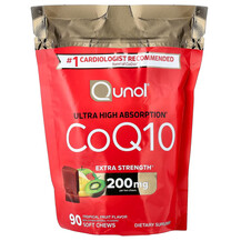 CoQ10 Tropical Fruit Коэнзим CoQ10 Qunol 90 таблеток