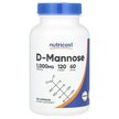 Фото товара Nutricost, Д-манноза, D-Mannose 1000 mg, 120 капсул