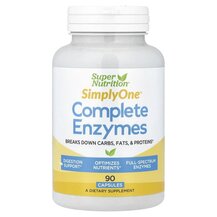 Simply One Complete Enzymes Ферменты Super Nutrition